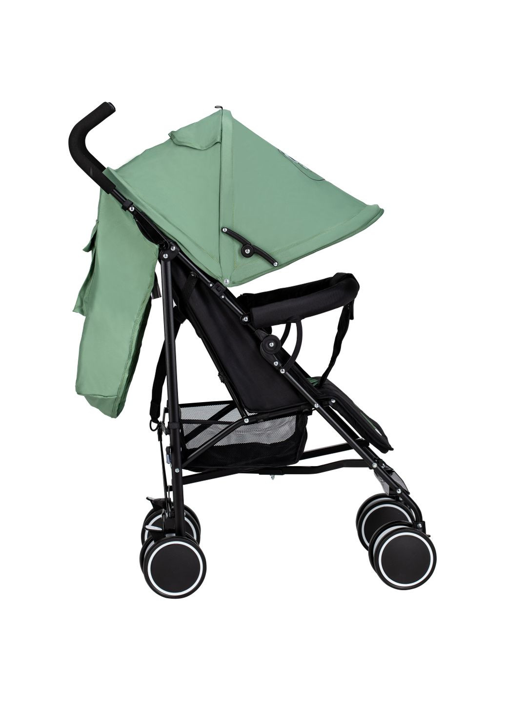 Прогулянкова коляска-тростина Simple Black-Green, чорний із зеленим () FreeOn 48563 (328401672)