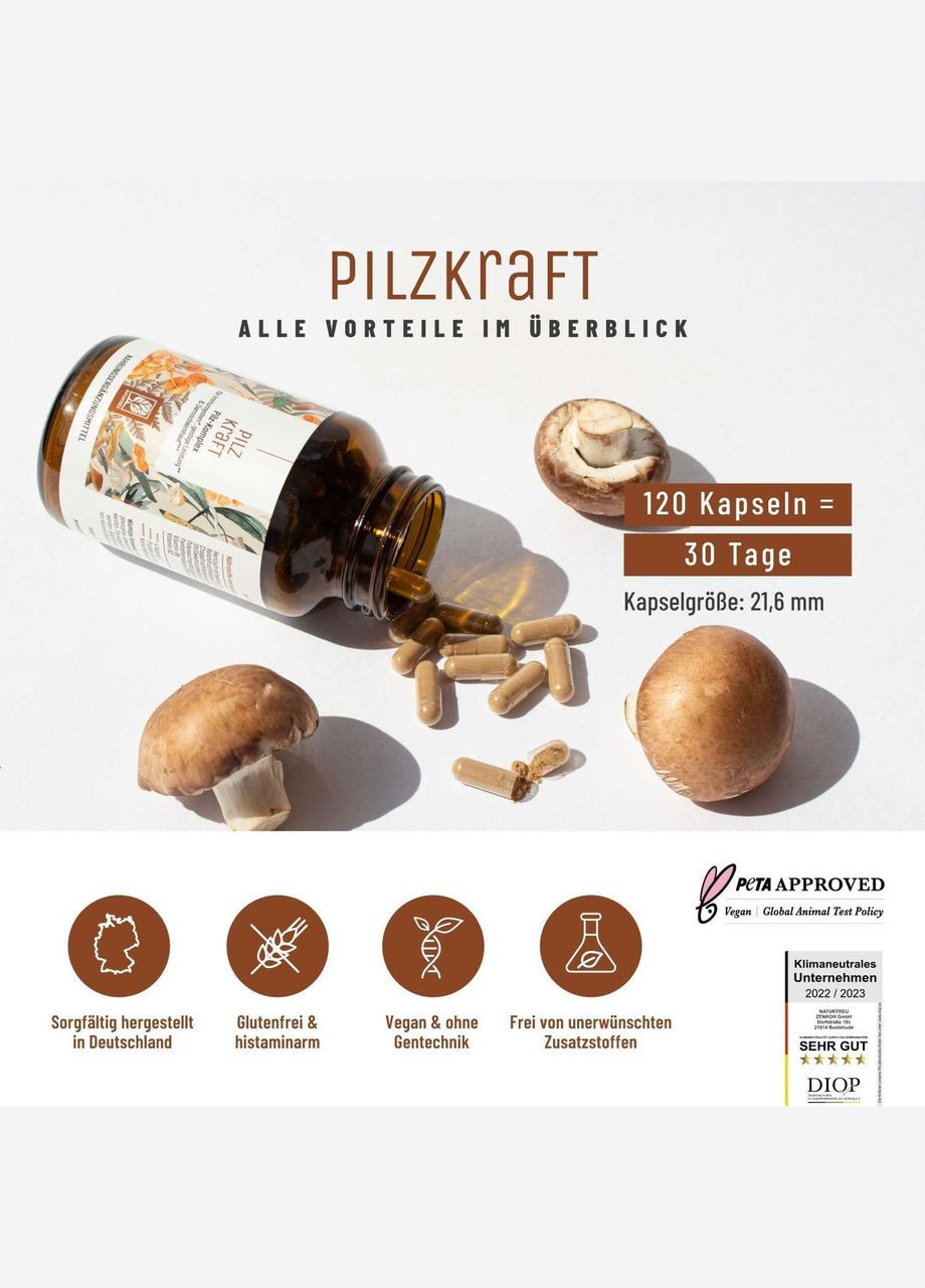 Грибной комплекс NATURTREU 120 капсул БЕТ (301221576)