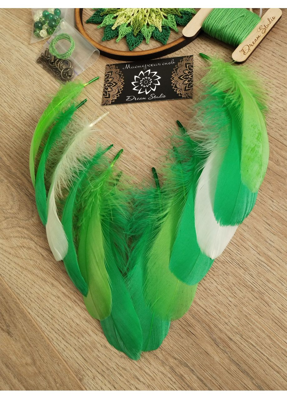 Авторский эко-набор "Ловец снов "Дыхание весны" с пошаговой инструкцией Dream Studio (363057536)