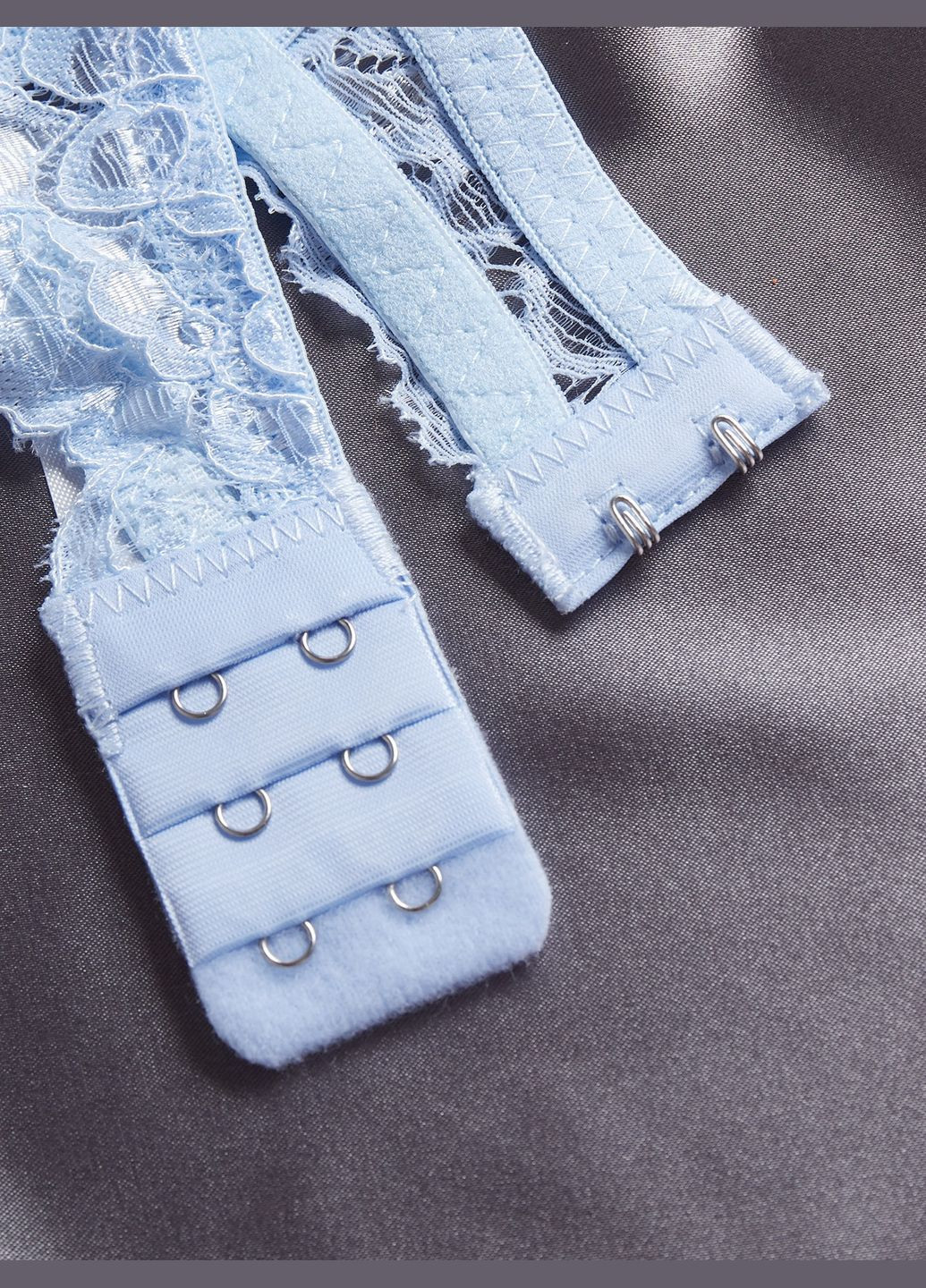 Блакитний бюстгальтер SHEIN з кісточками