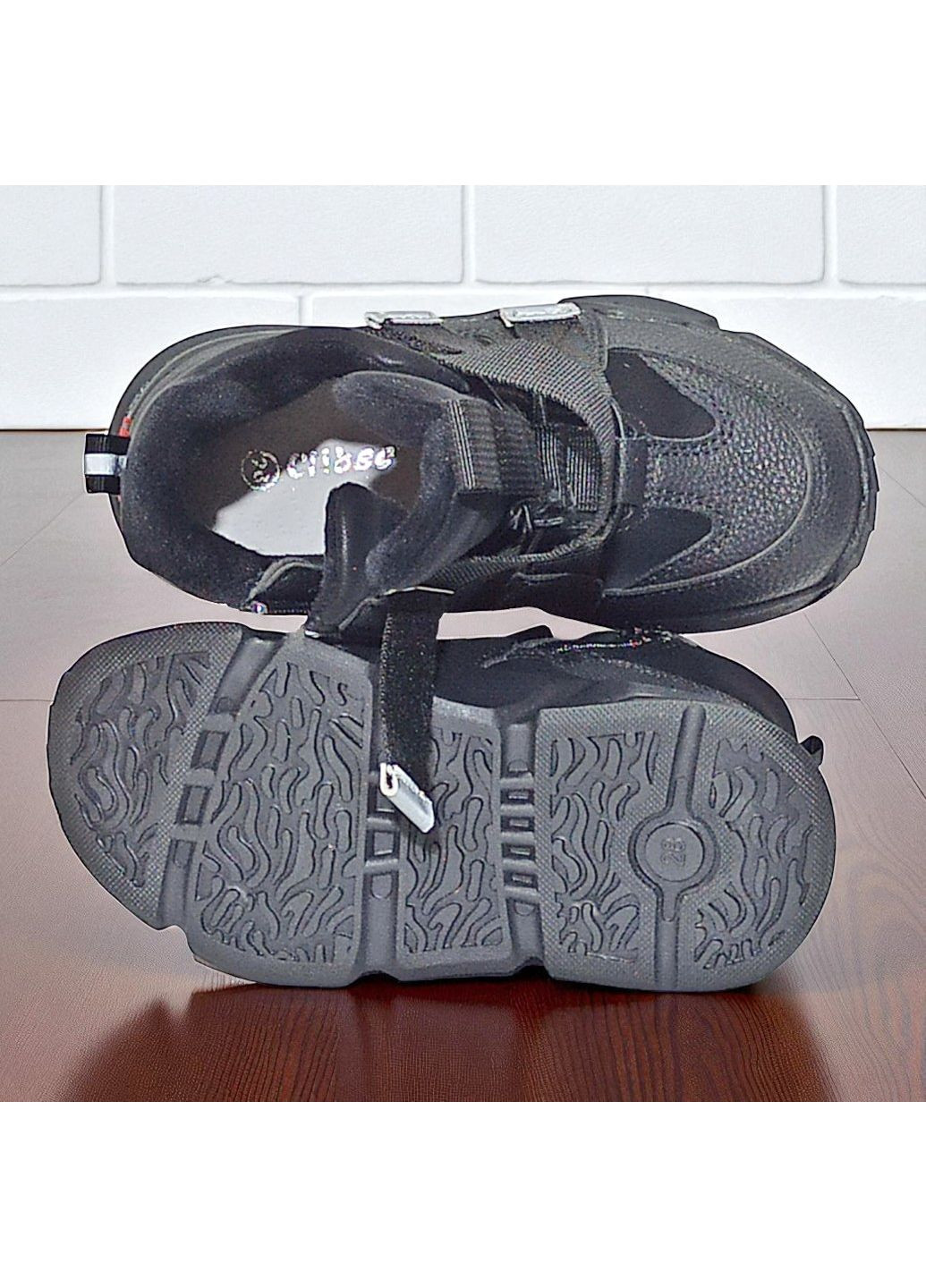 Утеплені демісезонні черевики на флісі хайтопи на липучках для хлопчика Клібі Clibee (360713846)