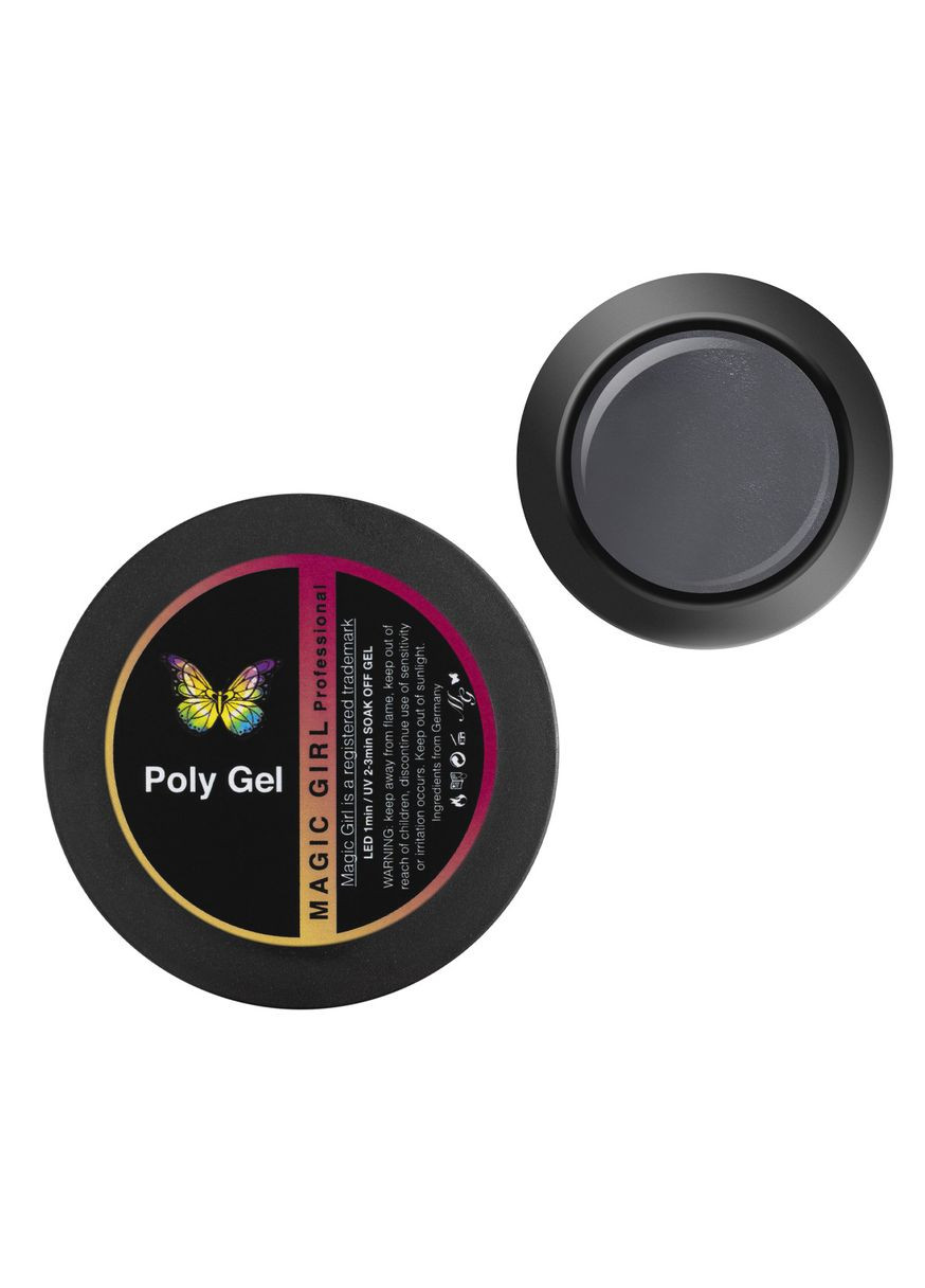 Полігель для нарощування PolyGel Clear прозорий 50мл Magic Girl (303635256)