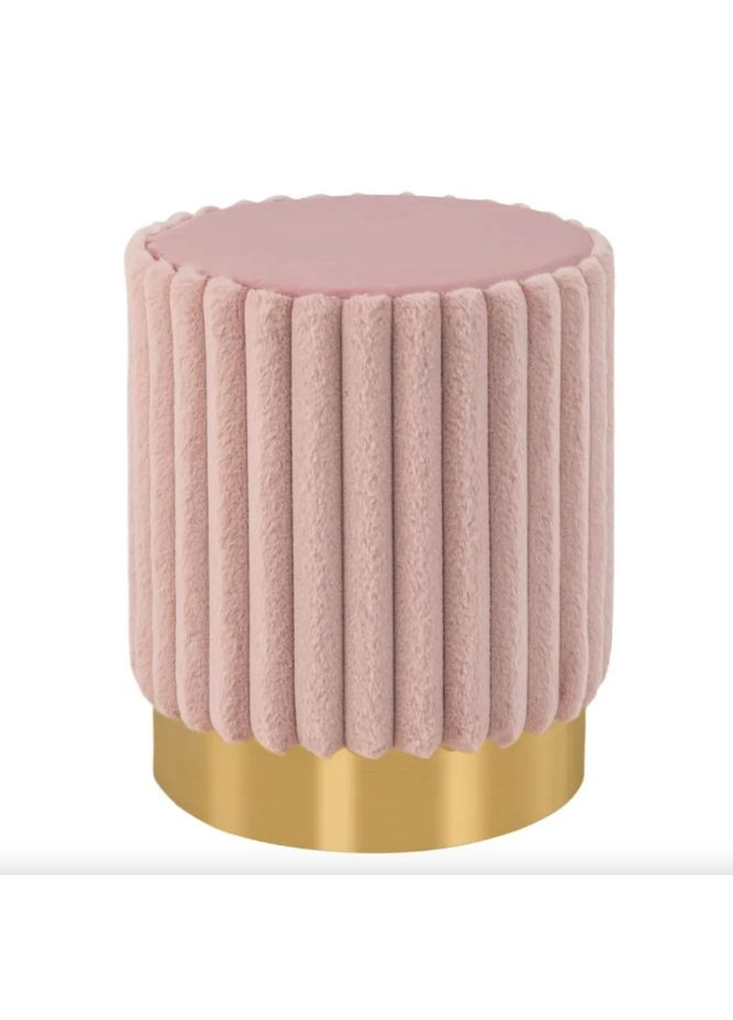 Пуф Rosa велюровий на металевій основі Costway (362028009)