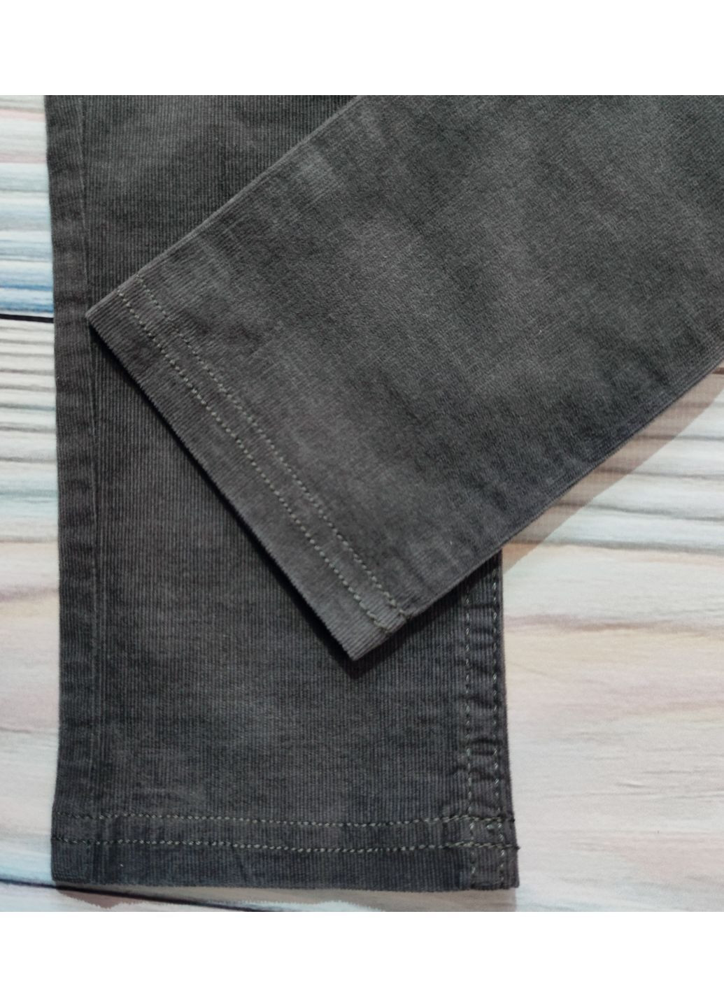 Дитячі вельветові штани для дівчинки 2 роки Сірий United Colors of Benetton (367837532)