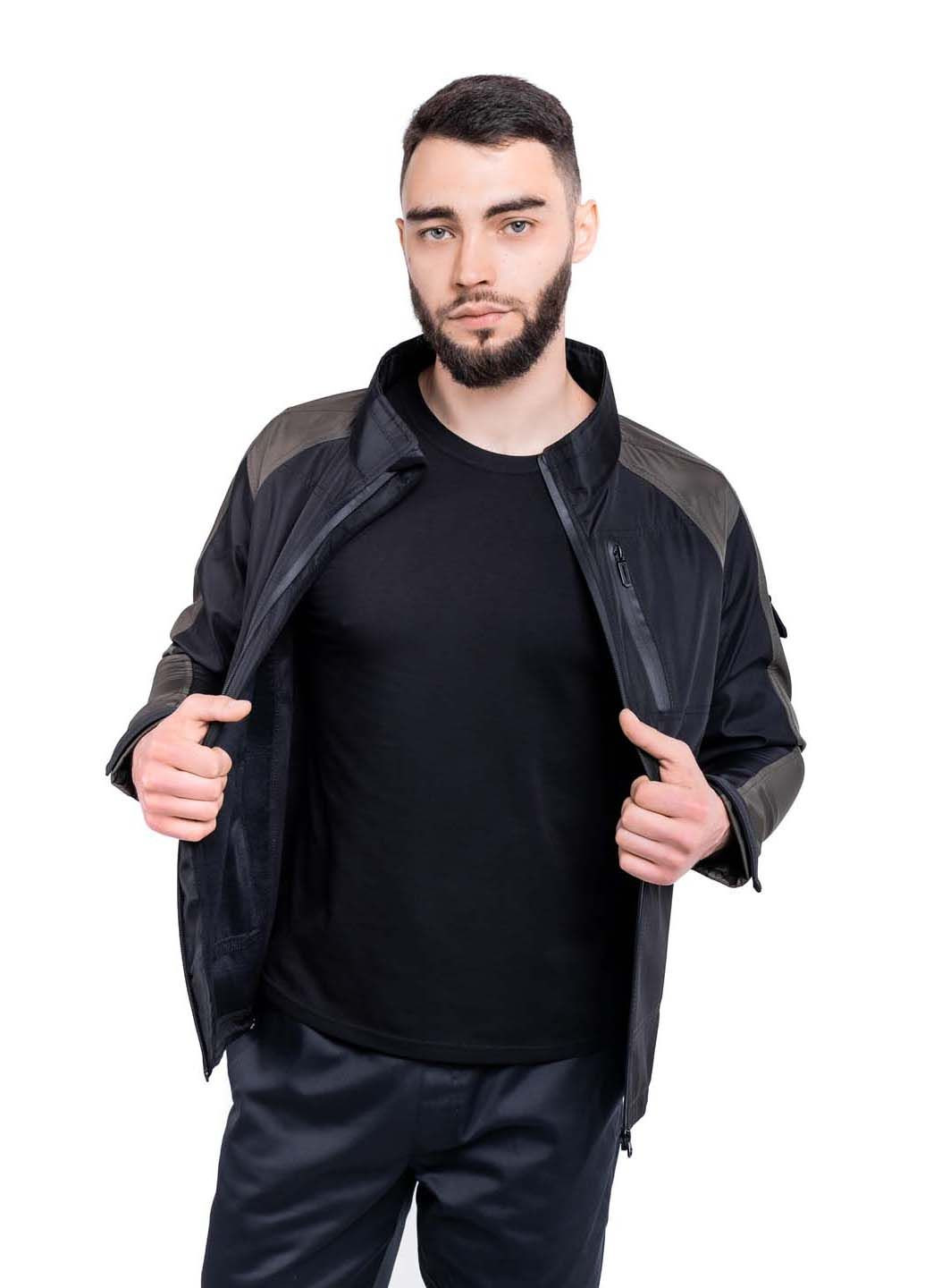 Комбинированная демисезонная ветровка Intruder