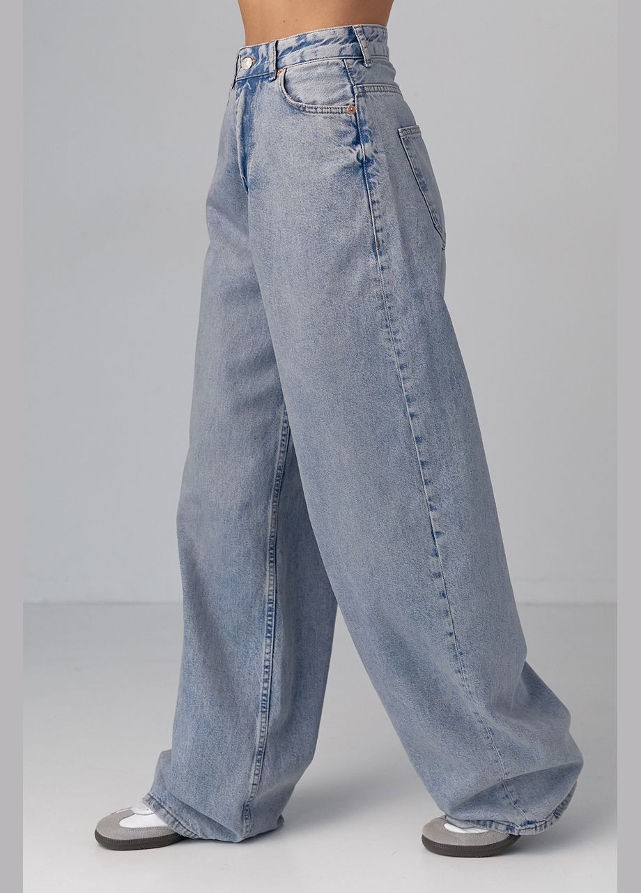 Женские широкие джинсы wide-leg 3260 Lurex - (292252936)