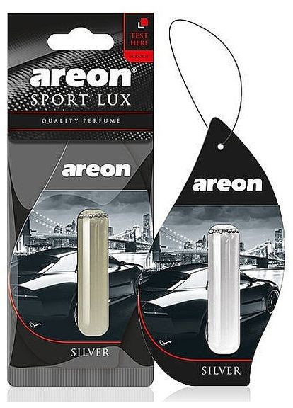 Ароматизатор для автомобиля Sport Lux Silver 5ml (905719-13004321) Areon (368659744)
