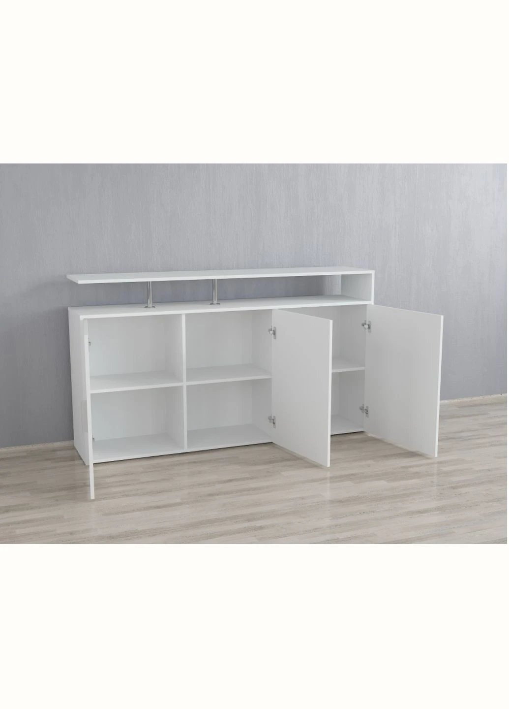 Тв тумба Nellie Ш 1600/В 916/Г 350 Білий-Дуб сонома Forte (313859537)