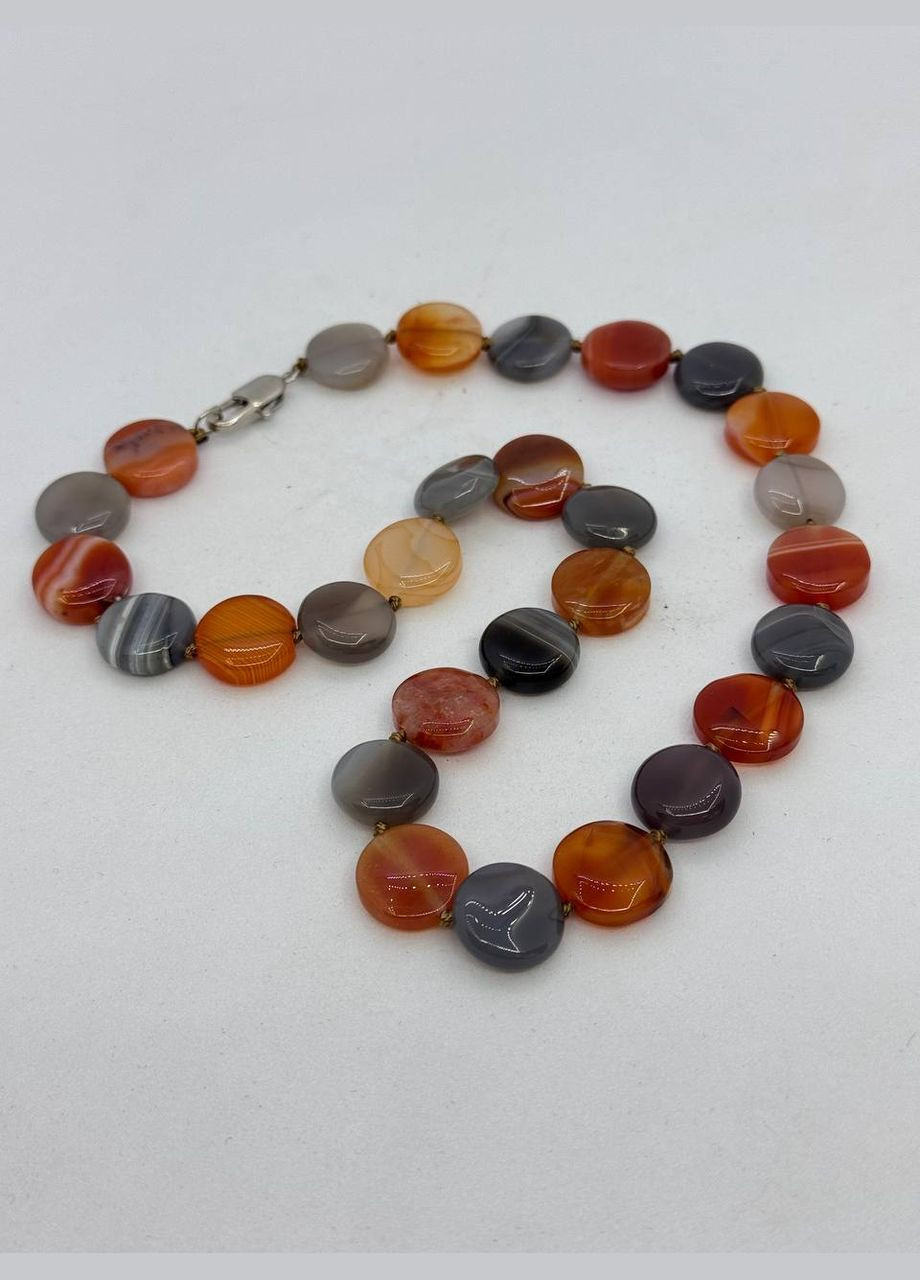 Намисто з агата 42 см Комбінований No Brand (335249163)