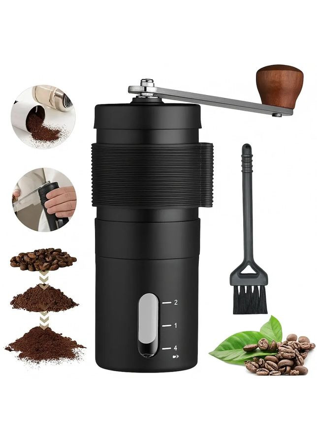 Кавомолка для кавових зерен з керамічними жорнами Coffee GrinderAND LY-957 Dogus (363833844)