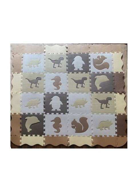 Килимок Мозаїка EVA морські тварини та динозаври Home (309074475)