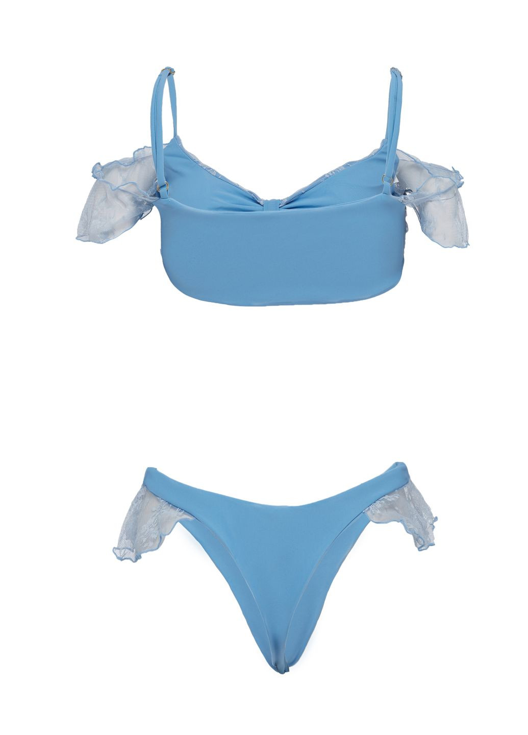 Блакитний літній купальник No Brand