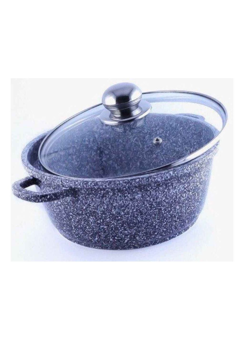 Кастрюля 3,2л гранитное покрытие, стеклянная крышка BN-316 Benson (368766554)