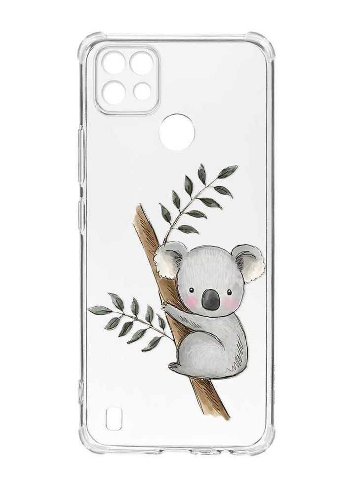Чохол з потовщеними кутами на Realme C21:: Коала (принт 132) Creative (360683417)