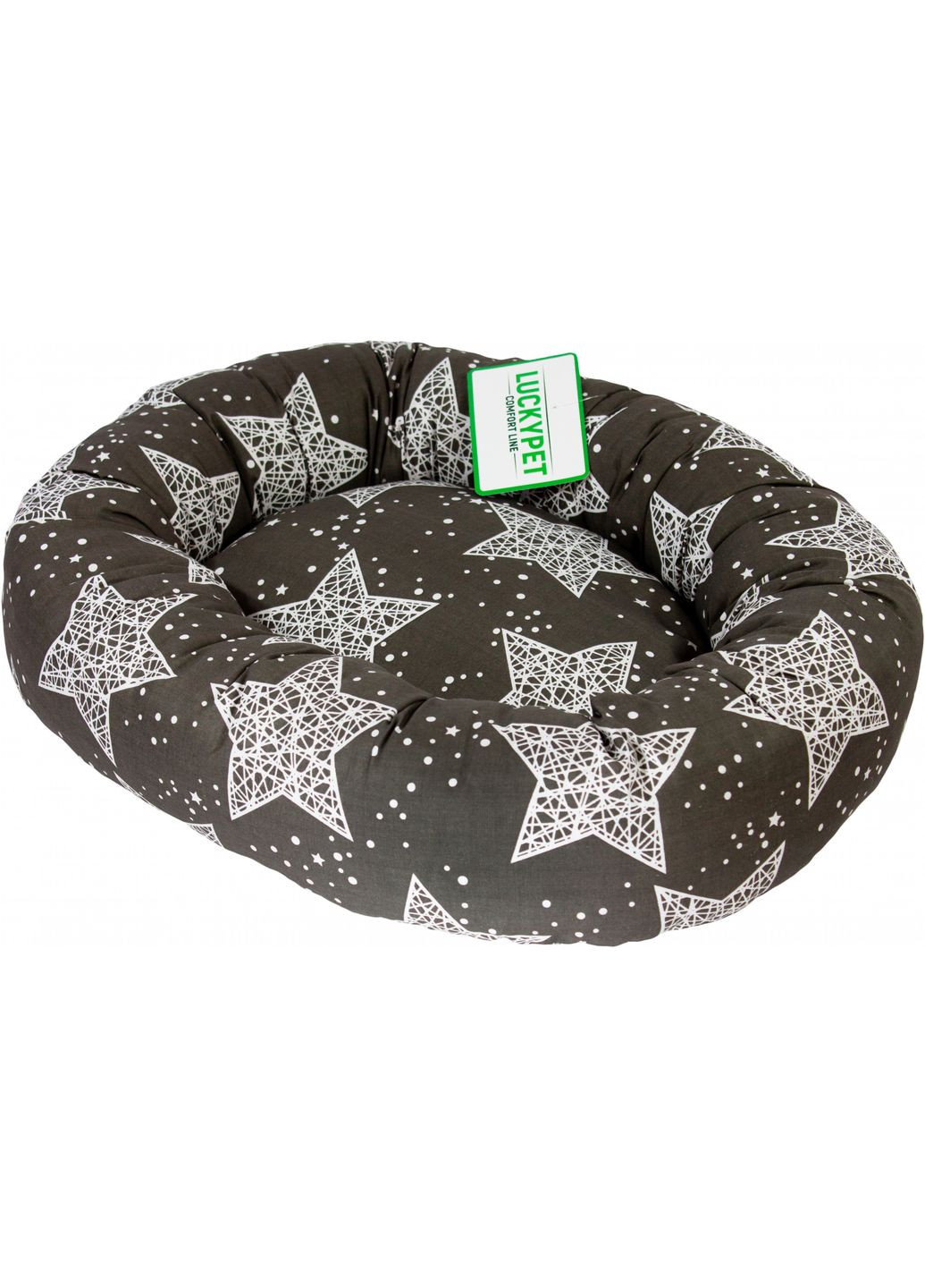 Лежак для собак і кішок Вольт №1 42x52x10 см Сірий (4820224210964) Lucky Pet (313239734)