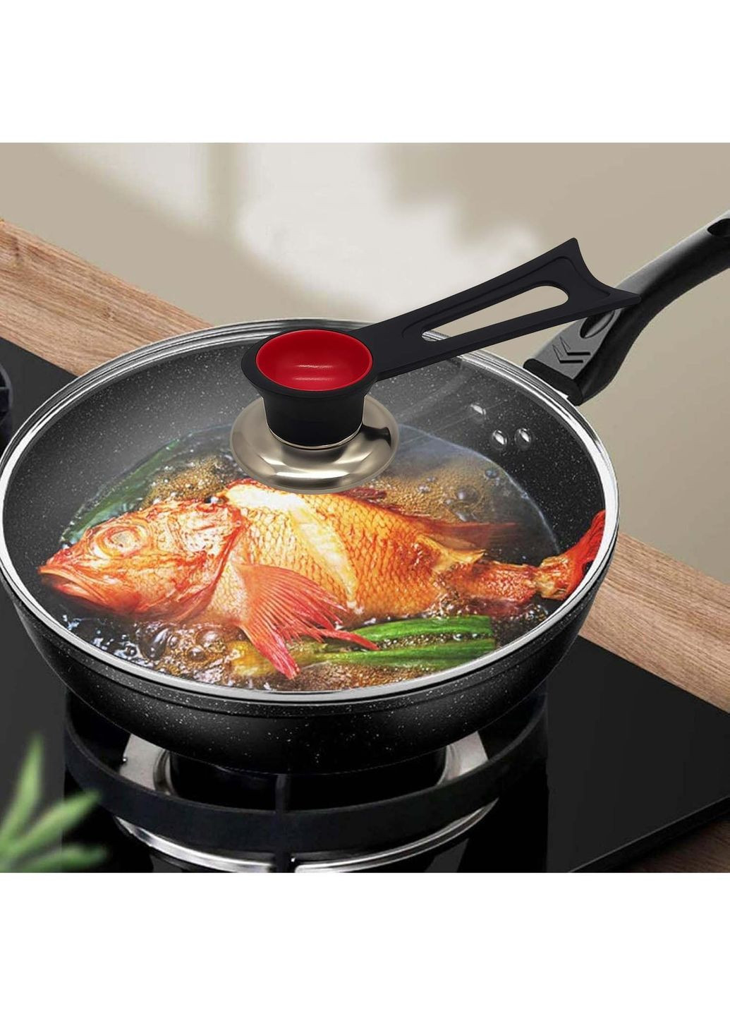 Ручка подставка для крышки кастрюли сковороды 15.5 см Kitchen Master (335014529)