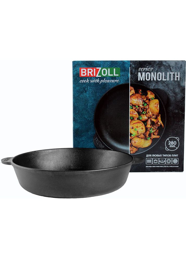 Сковорода Monolith 280х60 мм (M2860U) Brizoll (314765989)