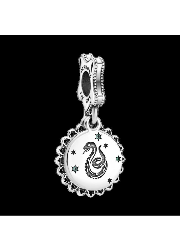Серебряный шарм Пандора "Слизерин" 798620C01 Kabluchka (355346575)