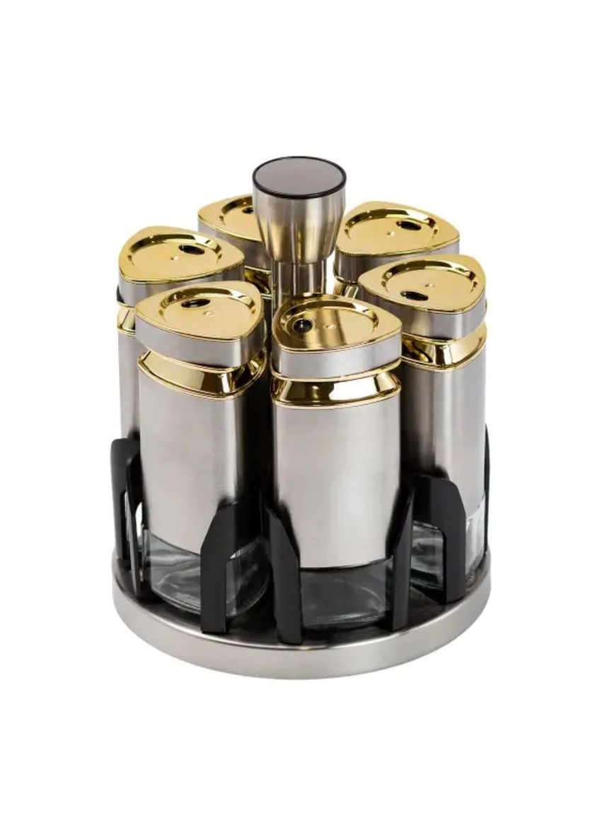 Набор емкостей для специй на подставке 6 баночек по 120 мл Jooki (358705915)