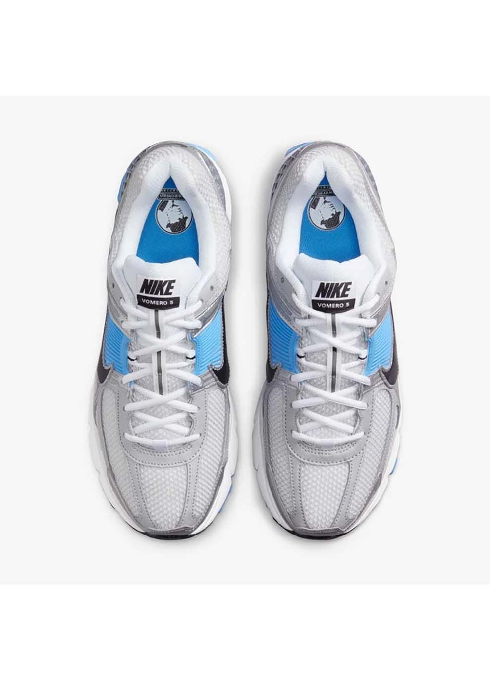 Цветные демисезонные мужские кроссовки zoom vomero 5 разноцветный Nike