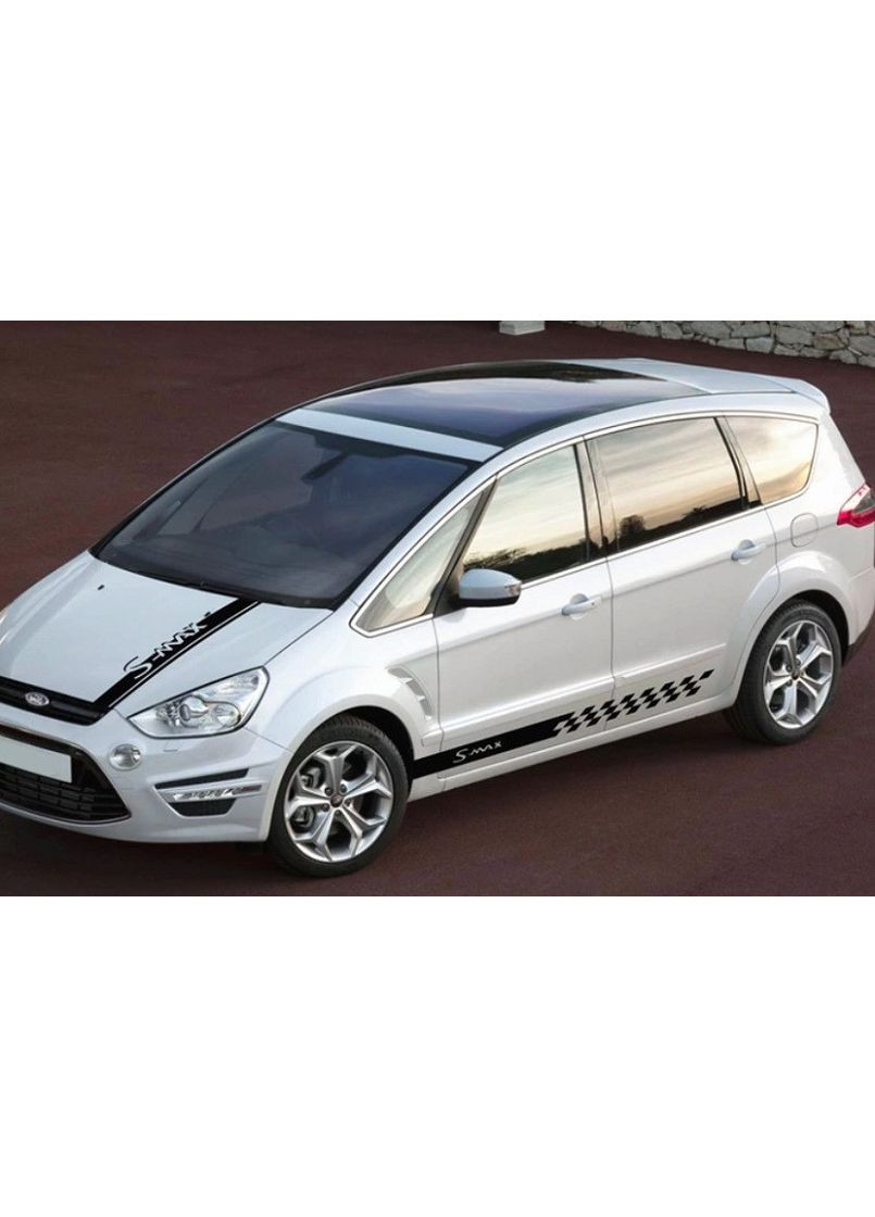 Полосы на авто 3D TUNUNG STUDIO Форд Макс Ford S-Max B 1180х550х0.15мм No Brand (362499440)