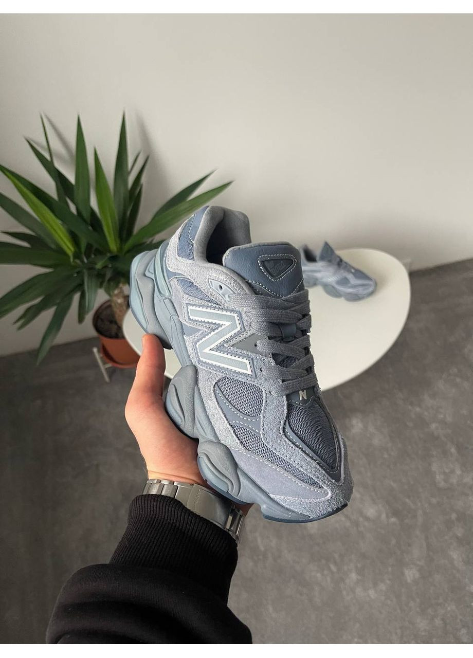 Індиго Осінні кросівки чоловічі і жіночі new balance 9060 vintage indigo | нью беланс 9060 індиго No Brand