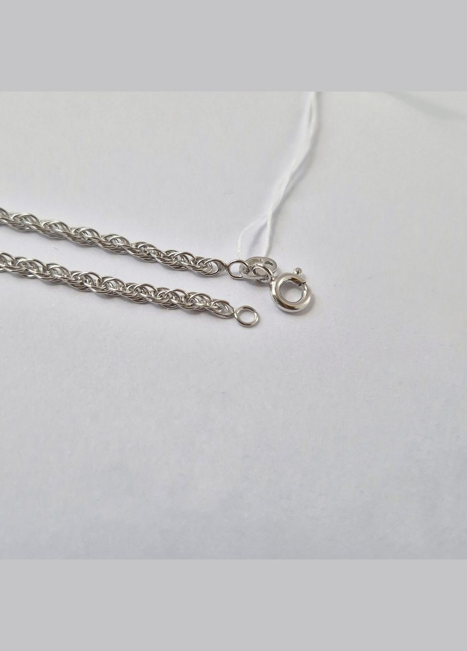 Срібний ланцюжок Жгут см срібло 925 проби родоване 803р4/70 8.30г No Brand (324271618)