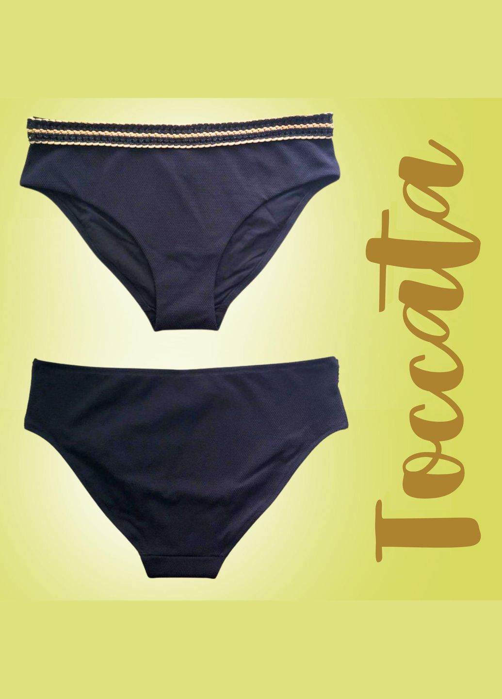 Чорний купальник чорний victoria bsg - 030 Toccata