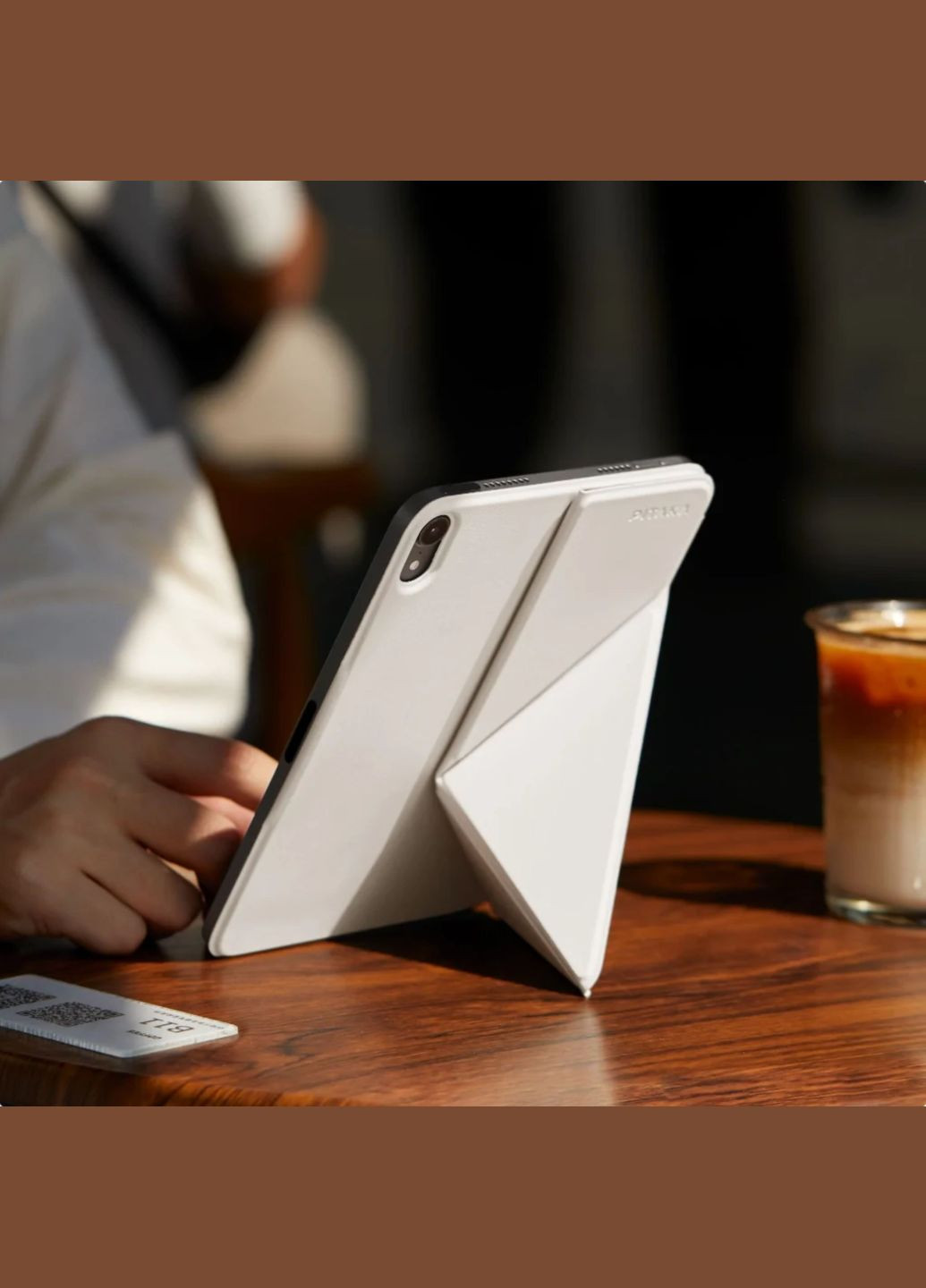 Чохол MagEZ Case Folio 2 White for Pad mini 6/7 A15 Bionic/A17 Pro (FIM2402) Pitaka (317914527)