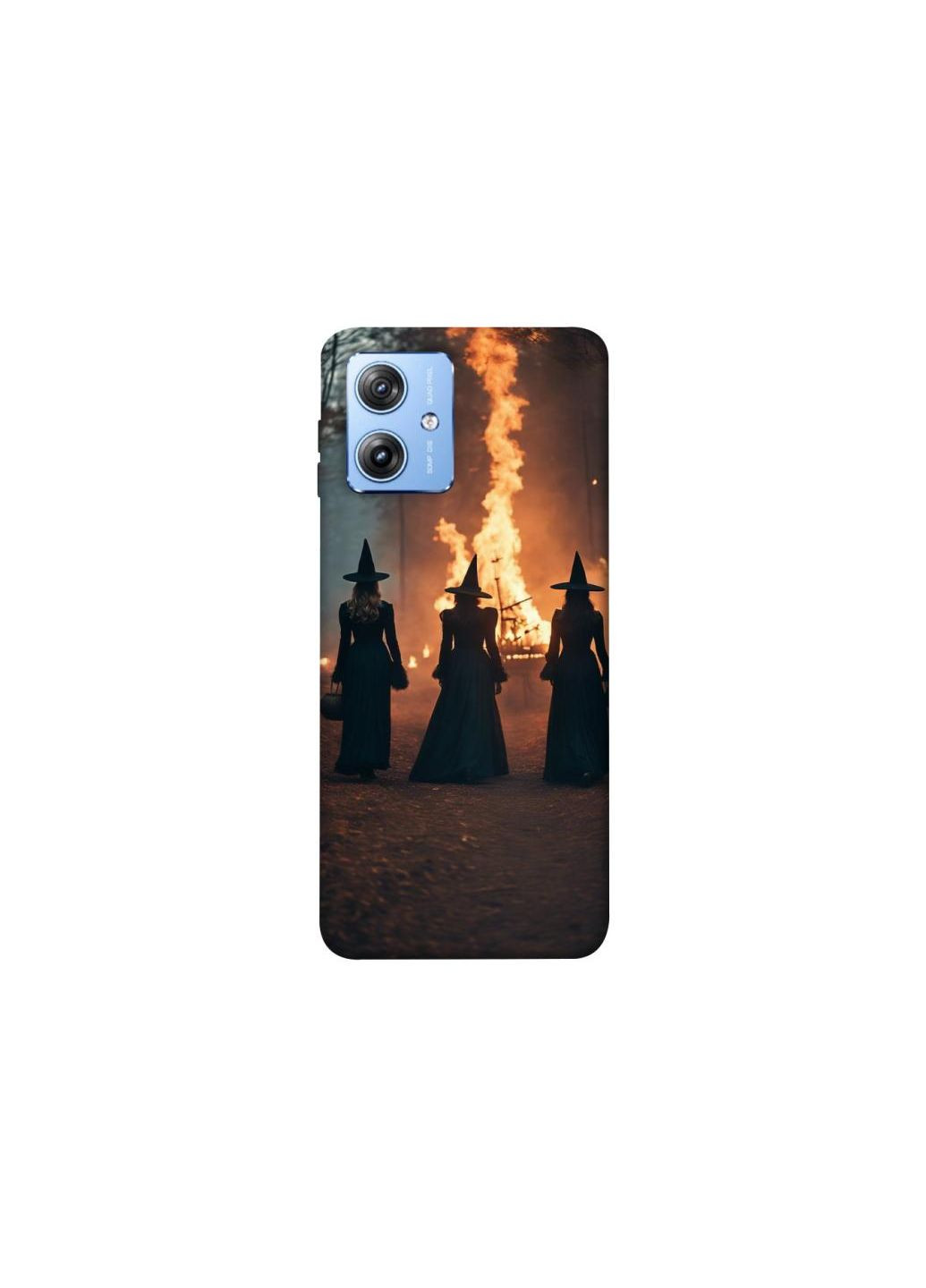 Чехол на Motorola Moto G84 Halloween Witch ver.6 Frontalka (361985055)