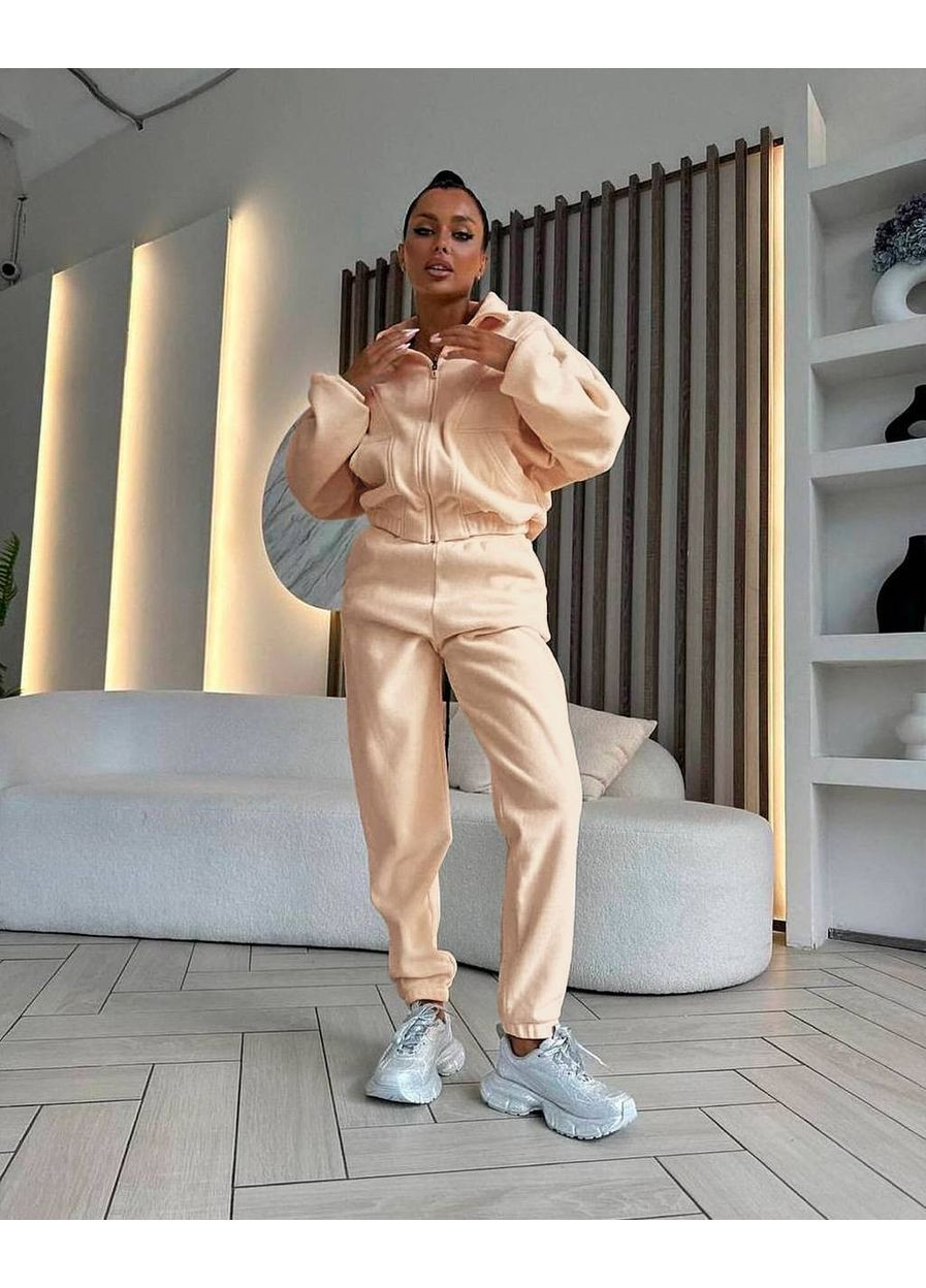 Теплий флісовий костюм — ЗАМІР В ОПИСІ DK/DL Мода без кордонів (366062365)