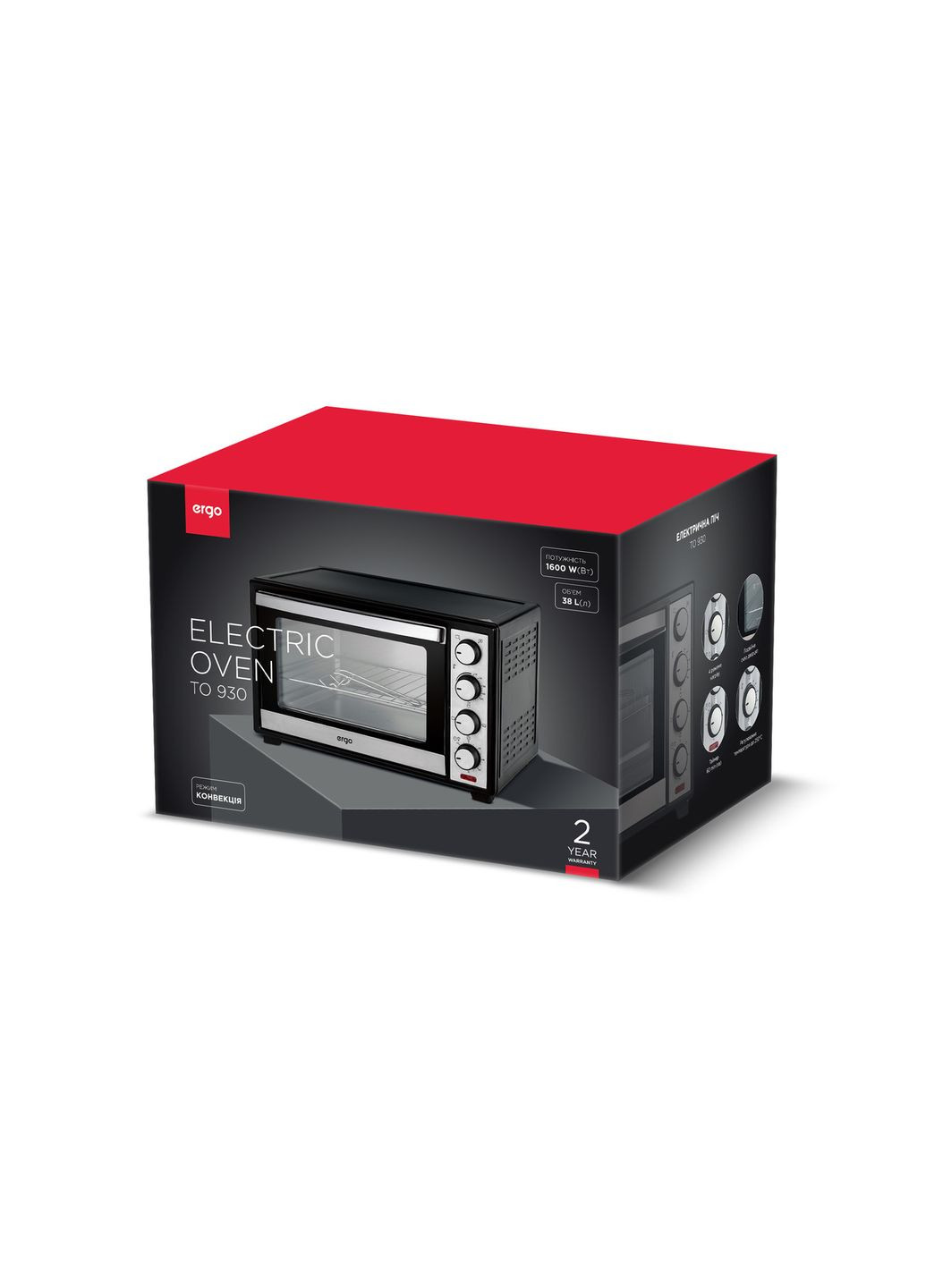 Духовка електрична TO 930 Ergo (330829796)