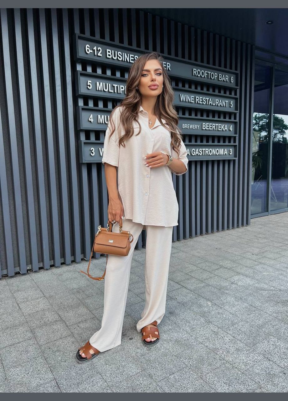 Жіночий костюм однотонний Гермес (340248534)