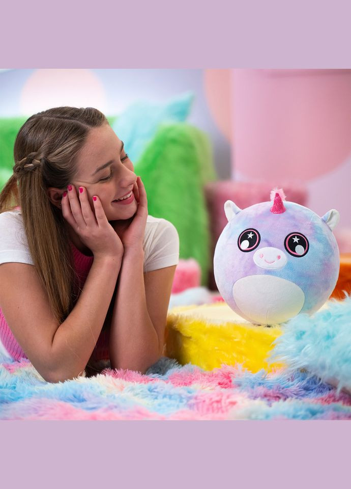 Ігровий набір Рожевий єдиноріг Biggies BIG002-EUN надувна іграшка, насос No Brand (316914579)