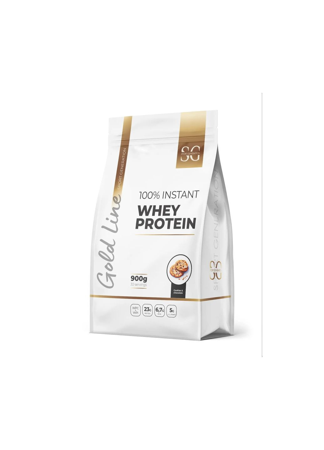 Протеїн Gold Premium 100% Instant Whey Protein 900g Sport Generation (332808666)