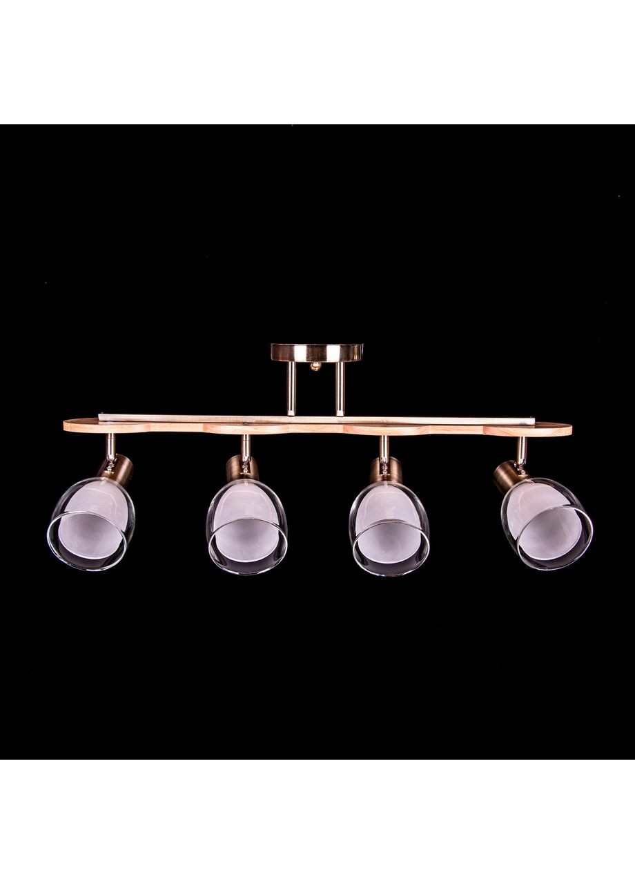 Люстра на 4 лампочки N5110/4/AB+WOOD, L755*W245*H260 No Brand (352230363)