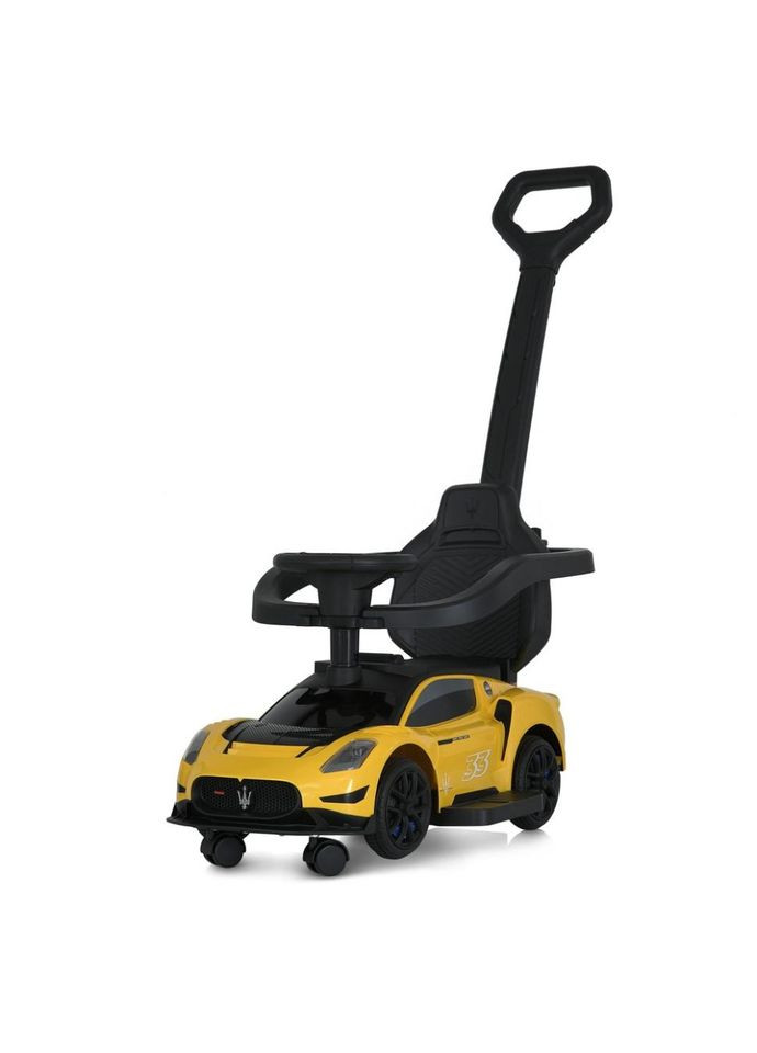 Дитяча каталка-толокар 2 в 1 M 5106-6, з батьківською ручкою No Brand (330137310)