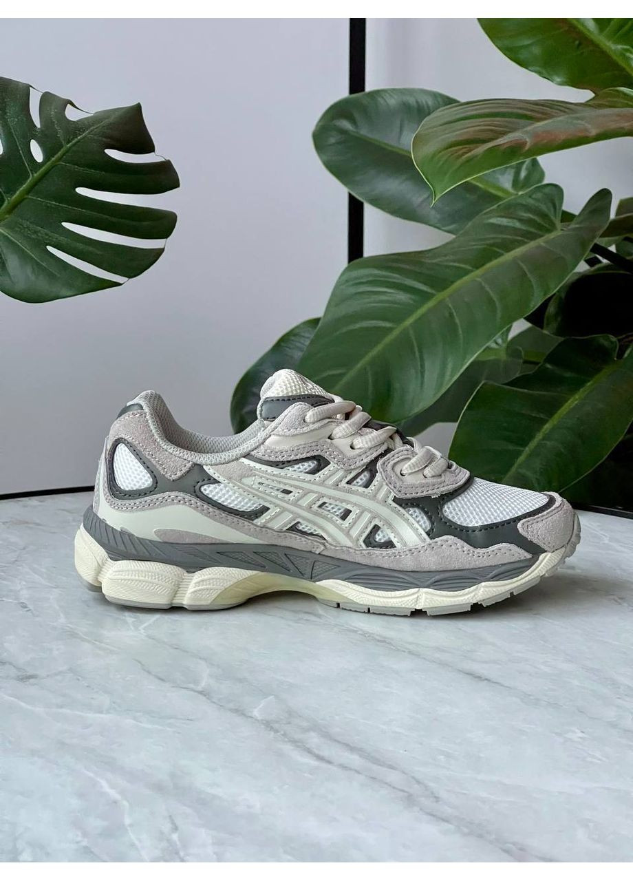 Кроссовки женские и мужские Asics Gel-NYC Beige Grey | Асикс Гель-НЮК бежевые No Brand бежевые демисезоны (353761366)
