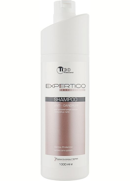 Шампунь для волосся проти лупи Expertico Anti-Dandruff Shampoo 1000ml (1025241-85456) Tico Professional (368655848)
