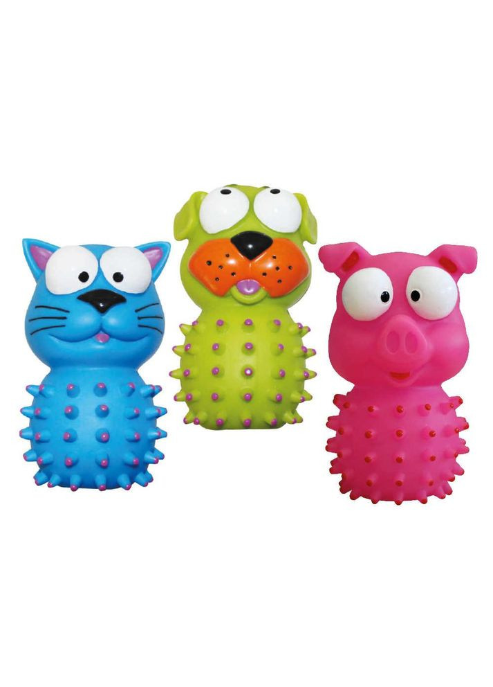 Іграшка для собак Фігурка з масажером вініл пищалка, 14 см, 1 шт (*) Croci (355343499)