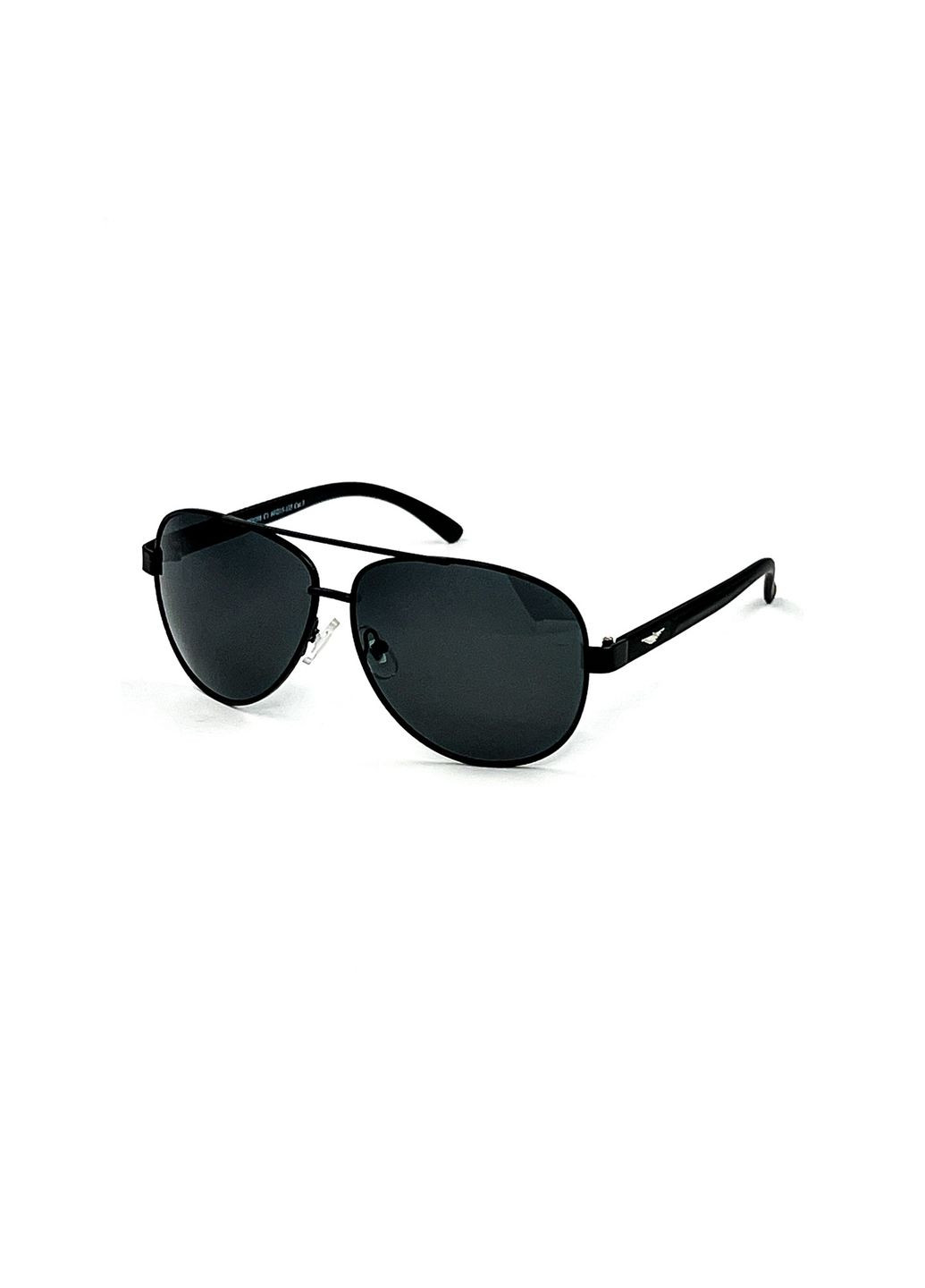 Солнцезащитные очки с поляризацией Авиаторы мужские 469-143 LuckyLOOK 469-143m (294337003)
