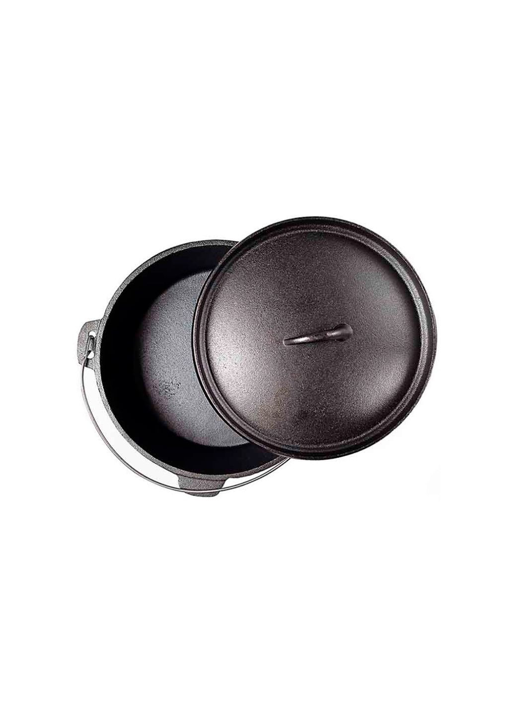 Казан чугунный 35смx 12л с литой крышкой (КС12) Biol (349819210)