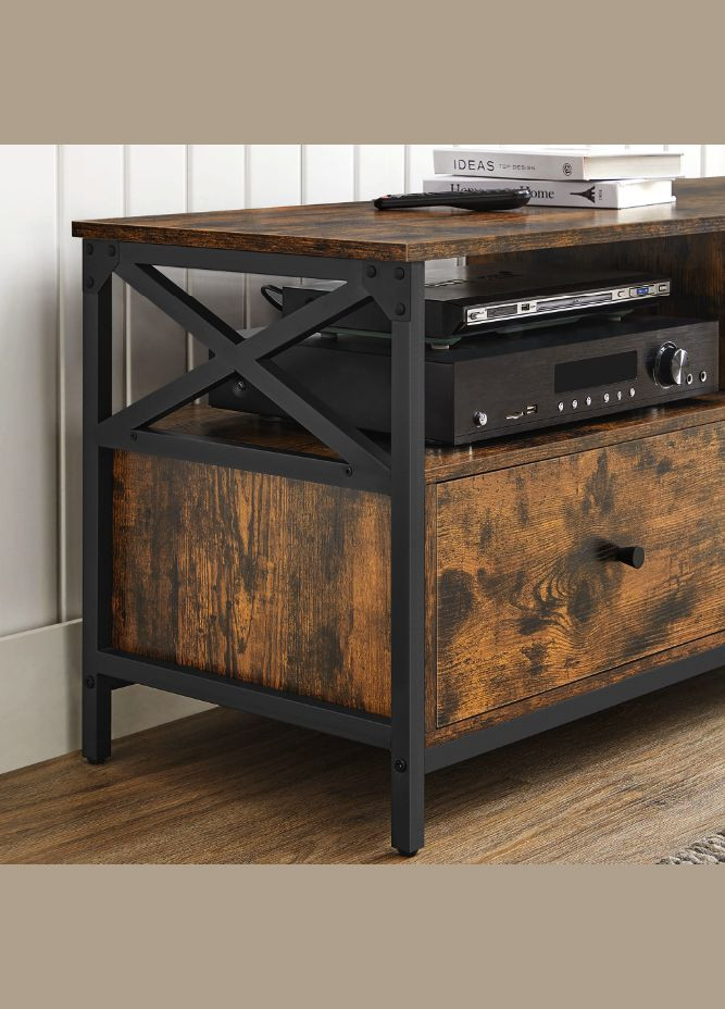 Тумба под телевизор Kamila в стиле Loft с 2 ящиками Leobert (303126862)