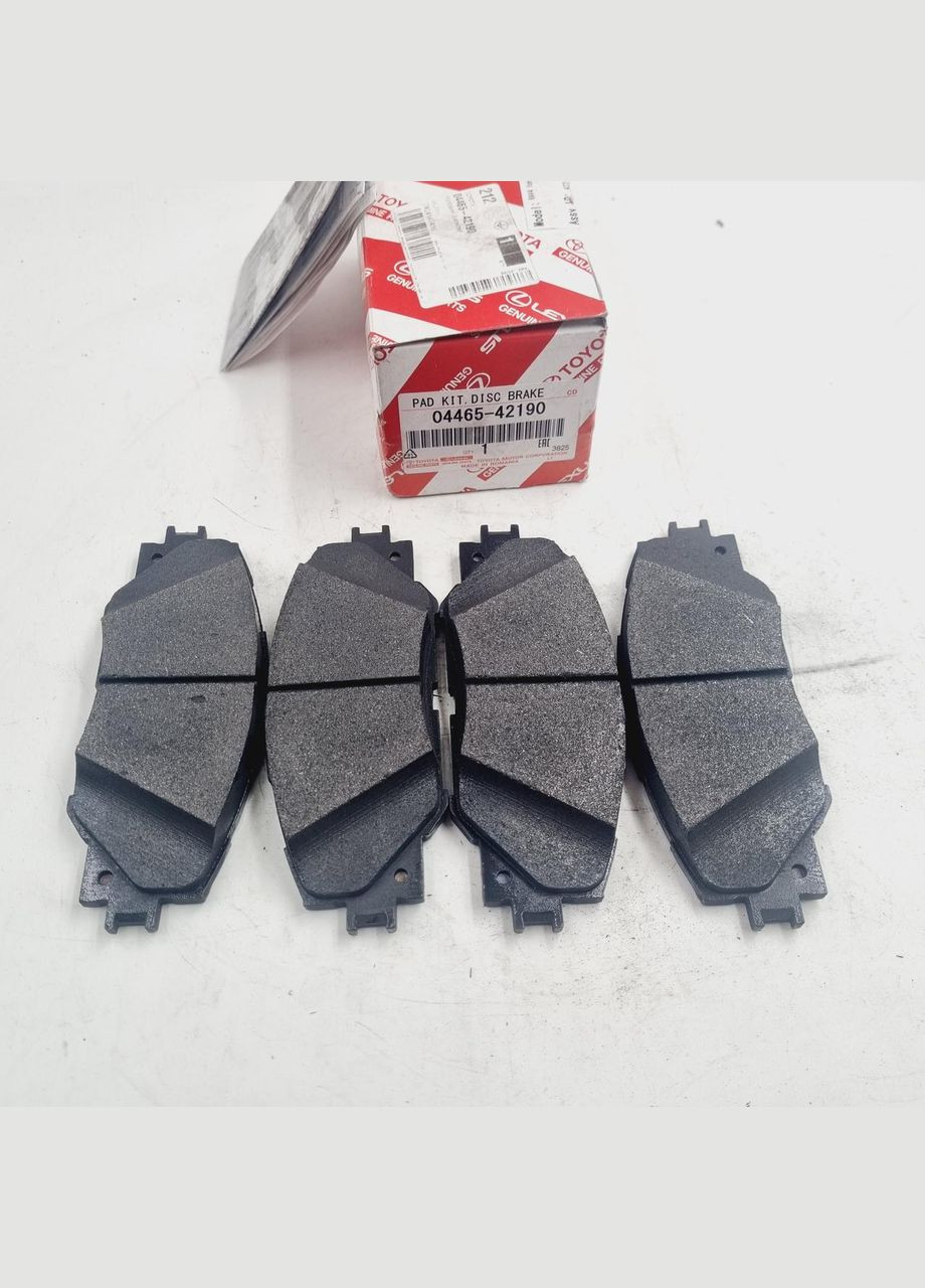 Передние тормозные колодки, оригинал 04465-42190 RAV4/РАВ4, AURIS/Аурис Toyota (345740529)