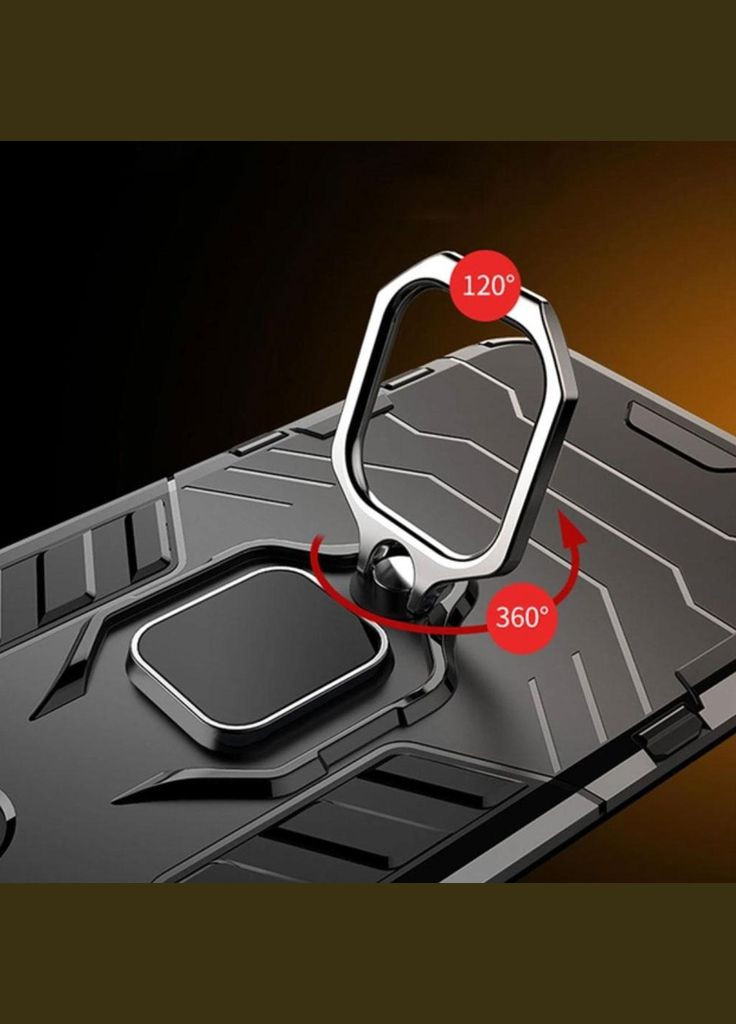 Чехол бампер Ring Armor для телефона Samsung Galaxy A34 5G (SM-A346) - Black Primolux (332994239)