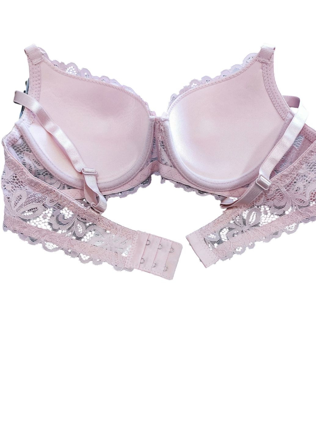 Пудровый корбей бюстгальтер DaiXinFu с косточками