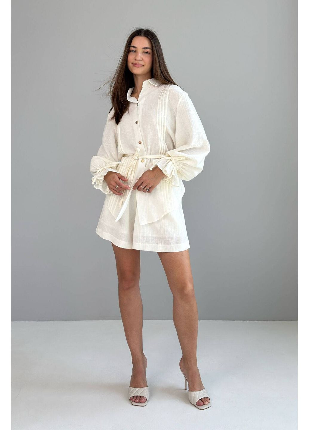 Молочная рубашка Nenka