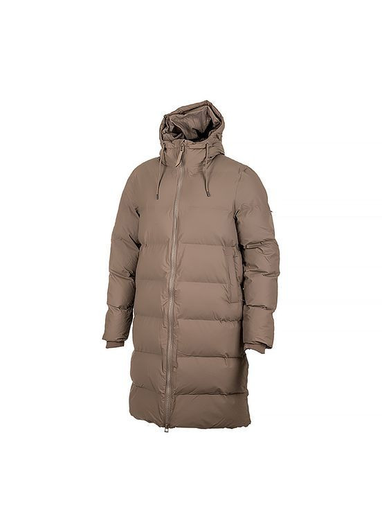 Коричневая зимняя куртка jackets 1507-taupe Rains