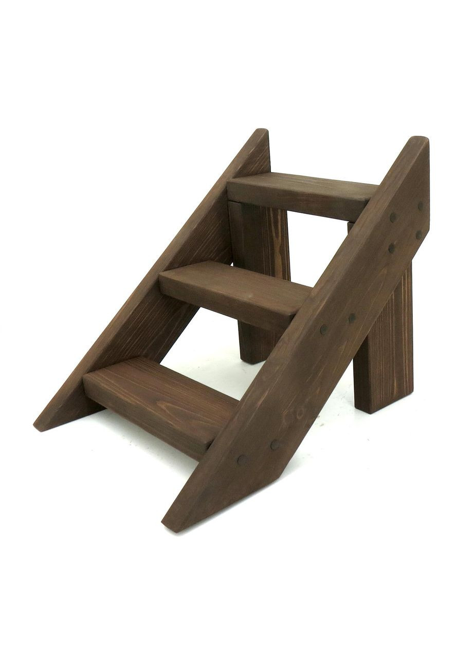 Лестница для собак из дерева Марондера капучино (ТУС-000609) No Brand (328605672)