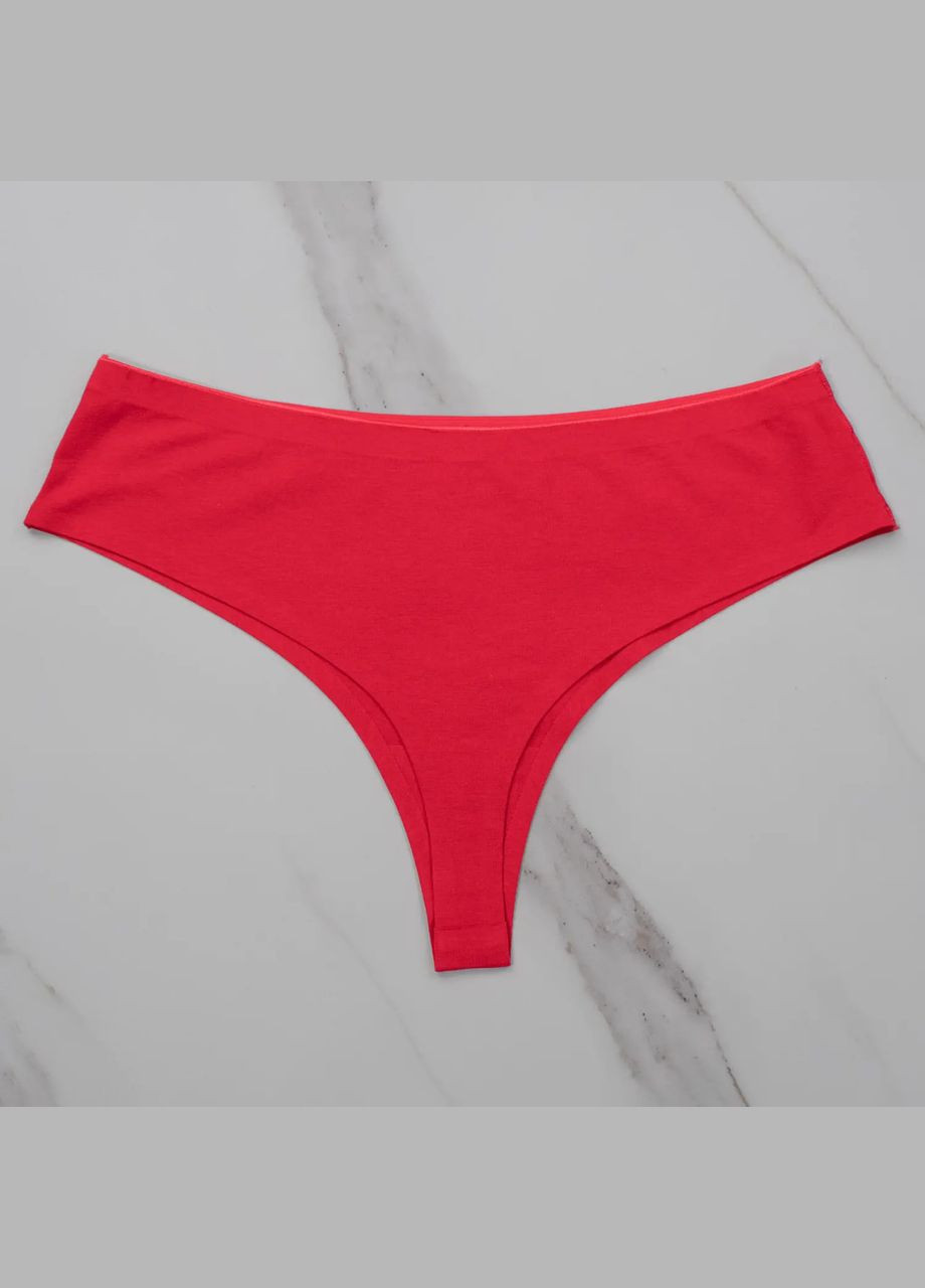 Жіночі безшовні стрінги з натуральної бавовни на кожен день набір 6 шт No Brand Стрінги (315634395)